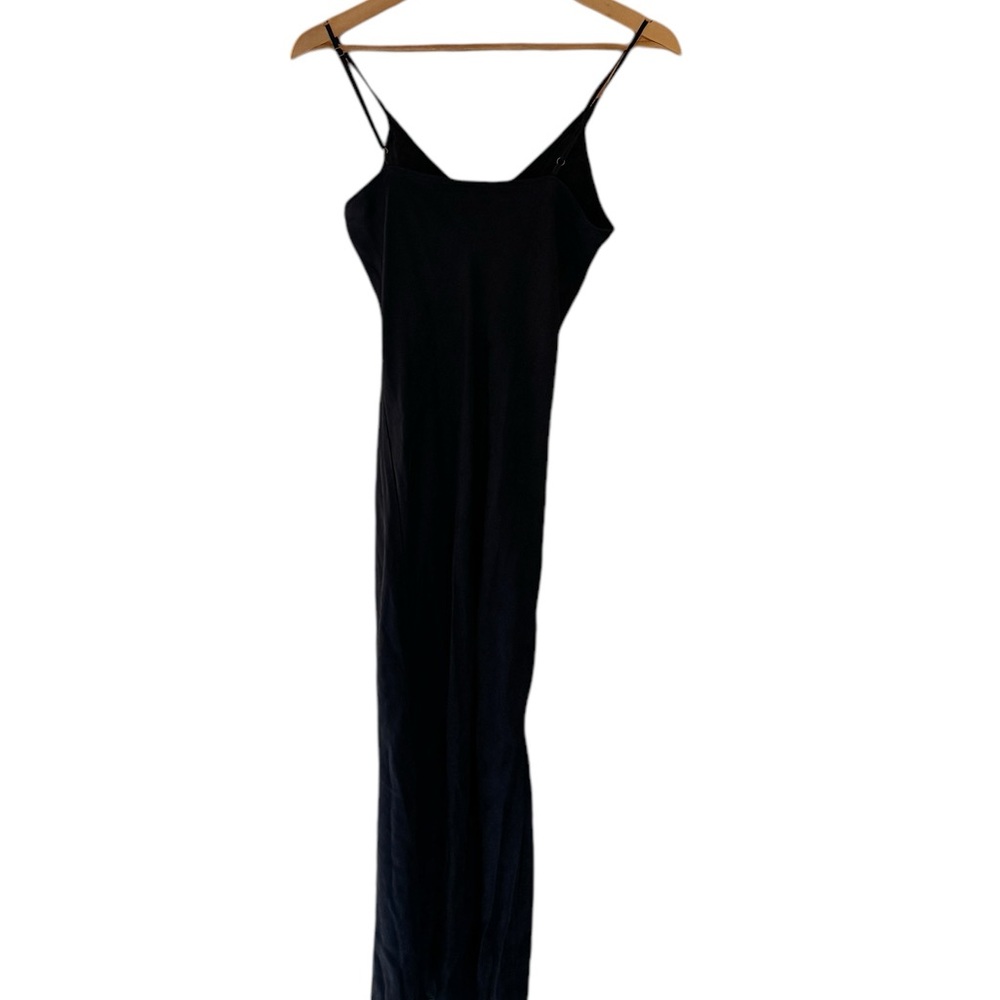 Billy Reid Silk Midi Length Black Slip Dress. Size XS. - Picture 12 of 14